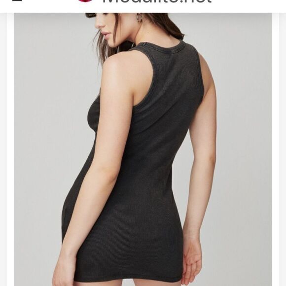 Garage Ribbed Tank Dress - Picture 2 of 7